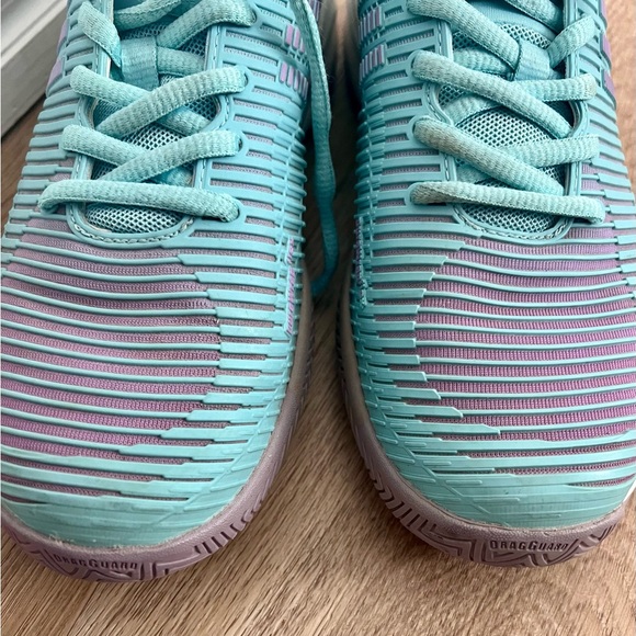 K-Swiss Women's Hypercourt Teal & Purple Athletic Sneakers - Picture 10 of 16